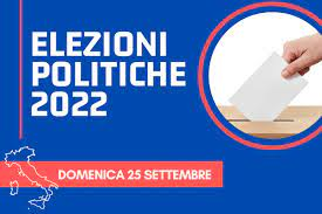 ELEZIONI POLITICHE DEL 25.09.2022 - ELETTORI TEMPORANEAMENTE ALL'ESTERO       